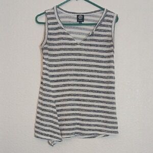 Make Offer! Bobeau Striped Sleeveless Top - Black and White S